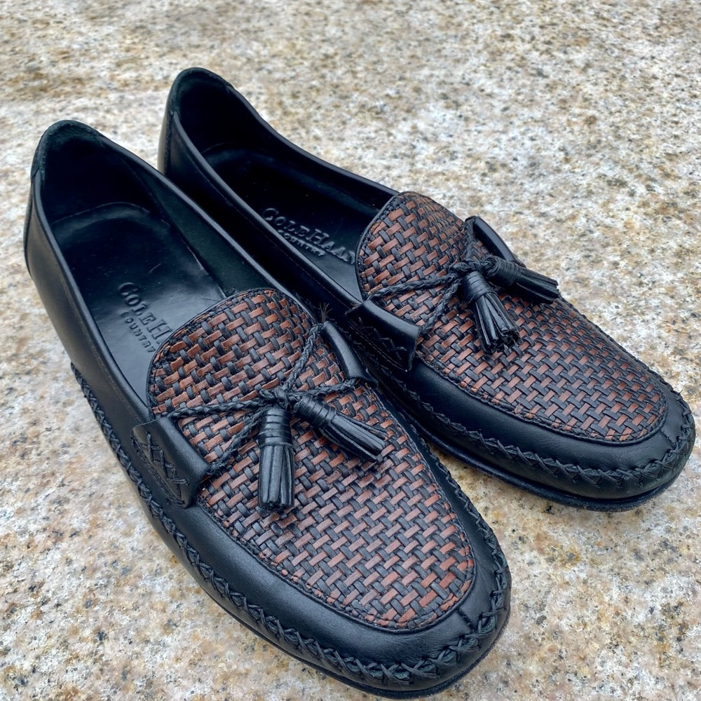 Cole Haan Woven Loafers Size 8
